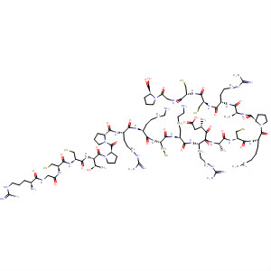 395061-15-1  L-Proline,L-arginylglycyl-L-cysteinyl-L-cysteinyl-L-threonyl-L-prolyl-L-prolyl-L-arginyl-L-lysyl-L-cysteinyl-L-lysyl-L-a-aspartyl-L-arginyl-L-alanyl-L-cysteinyl-L-lysyl-L-prolyl-L-alanyl-L-arginyl-L-cysteinyl-L-cysteinylglycyl-