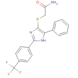 395063-87-3  Acetamide,2-[[5-phenyl-2-[4-(trifluoromethyl)phenyl]-1H-imidazol-4-yl]thio]-