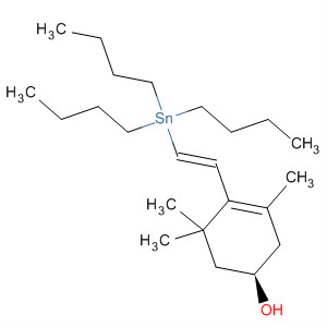 395089-67-5  3-Cyclohexen-1-ol, 3,5,5-trimethyl-4-[(1E)-2-(tributylstannyl)ethenyl]-,(1R)-