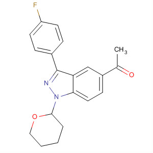 395103-60-3  Ethanone,1-[3-(4-fluorophenyl)-1-(tetrahydro-2H-pyran-2-yl)-1H-indazol-5-yl]-