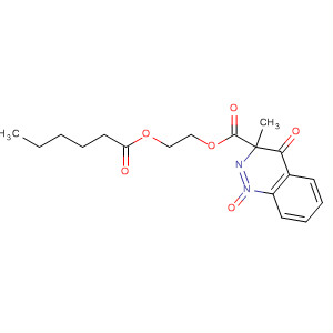 39559-19-8  2-Quinoxalinecarboxylic acid, 3-methyl-, 2-[(1-oxohexyl)oxy]ethyl ester,1,4-dioxide