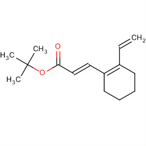 395642-68-9  2-Propenoic acid, 3-(2-ethenyl-1-cyclohexen-1-yl)-, 1,1-dimethylethylester, (2E)-