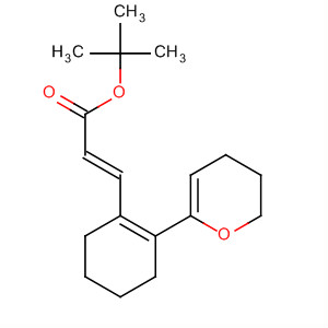 395642-88-3  2-Propenoic acid, 3-[2-(3,4-dihydro-2H-pyran-6-yl)-1-cyclohexen-1-yl]-,1,1-dimethylethyl ester, (2E)-