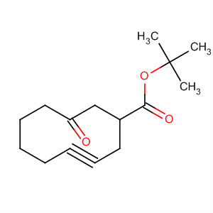 395643-05-7  3-Cyclodecyne-1-carboxylic acid, 9-oxo-, 1,1-dimethylethyl ester
