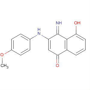 395661-17-3  1(4H)-Naphthalenone, 5-hydroxy-4-imino-3-[(4-methoxyphenyl)amino]-