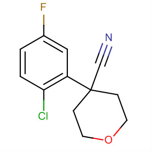 395675-21-5  2H-Pyran-4-carbonitrile, 4-(2-chloro-5-fluorophenyl)tetrahydro-