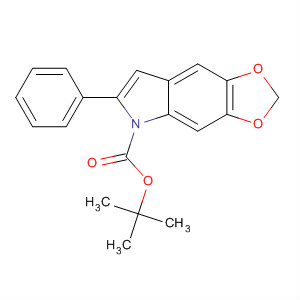 396094-68-1  5H-1,3-Dioxolo[4,5-f]indole-5-carboxylic acid, 6-phenyl-,1,1-dimethylethyl ester