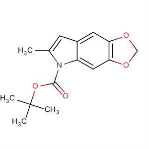 396094-69-2  5H-1,3-Dioxolo[4,5-f]indole-5-carboxylic acid, 6-methyl-,1,1-dimethylethyl ester
