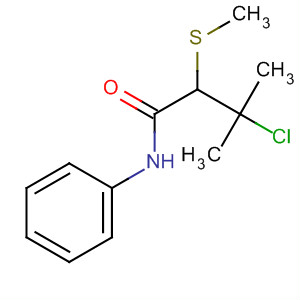 39618-55-8  Butanamide, 3-chloro-3-methyl-2-(methylthio)-N-phenyl-