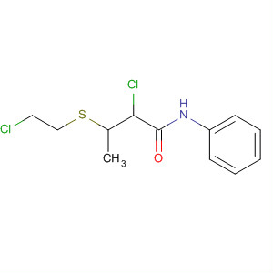 39618-98-9  Butanamide, 2-chloro-3-[(2-chloroethyl)thio]-N-phenyl-