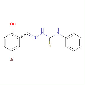 39643-68-0  Hydrazinecarbothioamide,2-[(5-bromo-2-hydroxyphenyl)methylene]-N-phenyl-
