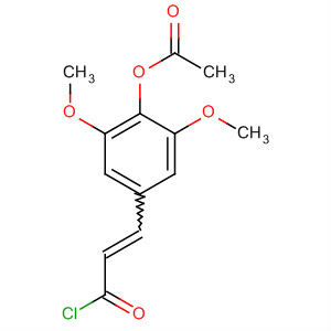 39657-48-2  2-Propenoyl chloride, 3-[4-(acetyloxy)-3,5-dimethoxyphenyl]-