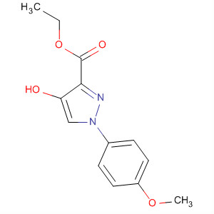 39683-26-6  1H-Pyrazole-3-carboxylic acid, 4-hydroxy-1-(4-methoxyphenyl)-, ethylester