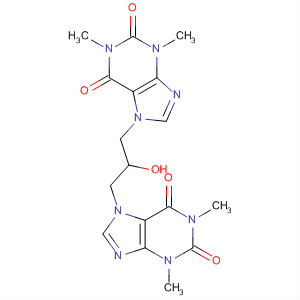 39726-70-0  1H-Purine-2,6-dione,7,7'-(2-hydroxy-1,3-propanediyl)bis[3,7-dihydro-1,3-dimethyl-