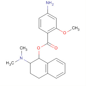 39787-67-2  Benzoic acid, 4-amino-2-methoxy-,2-(dimethylamino)-1,2,3,4-tetrahydro-1-naphthalenyl ester, cis-