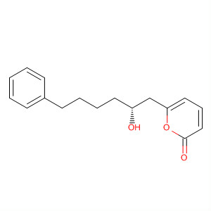 397871-02-2  2H-Pyran-2-one, 5,6-dihydro-6-[(2R)-2-hydroxy-6-phenylhexyl]-, (6S)-