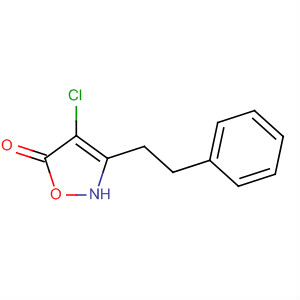 398148-16-8  5(2H)-Isoxazolone, 4-chloro-3-(2-phenylethyl)-