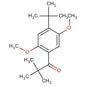 39868-15-0  1-Propanone,1-[4-(1,1-dimethylethyl)-2,5-dimethoxyphenyl]-2,2-dimethyl-