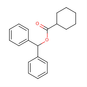 39868-88-7  Cyclohexanecarboxylic acid, diphenylmethyl ester