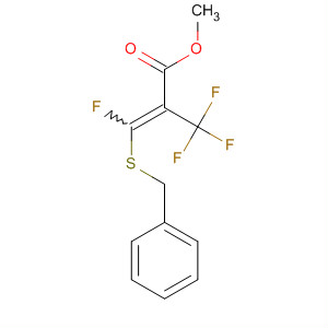 399557-49-4  2-Propenoic acid, 3-fluoro-3-[(phenylmethyl)thio]-2-(trifluoromethyl)-,methyl ester