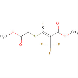 399557-50-7  2-Propenoic acid,3-fluoro-3-[(2-methoxy-2-oxoethyl)thio]-2-(trifluoromethyl)-, methyl ester