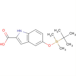 390426-76-3  1H-Indole-2-carboxylic acid, 5-[[(1,1-dimethylethyl)dimethylsilyl]oxy]-