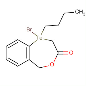 390432-74-3  5H-4,1-Benzoxatellurepin-3(2H)-one, 1-bromo-1-butyl-1,1-dihydro-