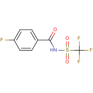 39063-00-8  Benzamide, 4-fluoro-N-[(trifluoromethyl)sulfonyl]-