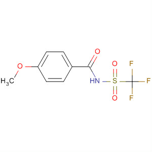 39063-05-3  Benzamide, 4-methoxy-N-[(trifluoromethyl)sulfonyl]-