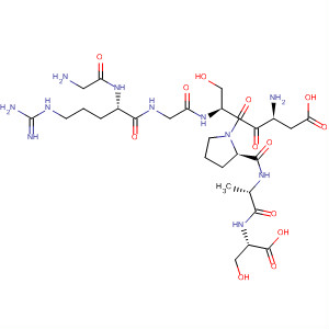 390745-93-4  L-Serine, glycyl-L-arginylglycyl-L-a-aspartyl-L-seryl-L-prolyl-L-alanyl-