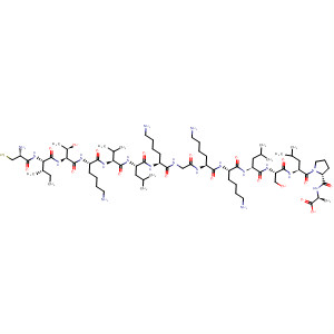 390746-68-6  L-Alanine,L-cysteinyl-L-isoleucyl-L-threonyl-L-lysyl-L-valyl-L-leucyl-L-lysylglycyl-L-lysyl-L-lysyl-L-leucyl-L-seryl-L-leucyl-L-prolyl-