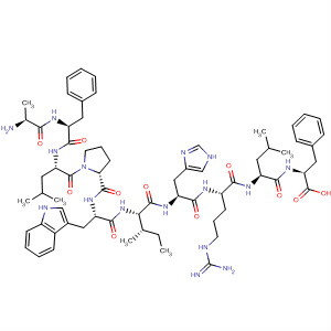 390750-31-9  L-Phenylalanine,L-alanyl-L-phenylalanyl-L-leucyl-L-prolyl-L-tryptophyl-L-isoleucyl-L-histidyl-L-arginyl-L-leucyl-