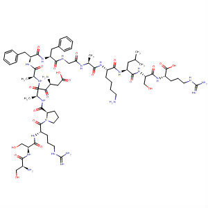 390752-07-5  L-Arginine,L-seryl-L-seryl-L-arginyl-L-prolyl-L-a-aspartyl-L-alanyl-L-alanyl-L-phenylalanyl-L-phenylalanylglycyl-L-alanyl-L-lysyl-L-leucyl-L-seryl-