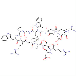 390752-73-5  L-Arginine,L-seryl-L-arginyl-L-a-glutamylglycyl-L-tryptophyl-L-methionylglycyl-L-prolyl-L-tryptophyl-L-arginyl-L-leucyl-L-alanyl-L-a-aspartyl-L-seryl-