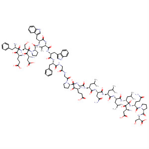 390753-17-0  L-Serine,L-a-glutamyl-L-phenylalanyl-L-a-aspartyl-L-seryl-L-prolyl-L-tryptophyl-L-valyl-L-tryptophyl-L-phenylalanylglycylglycyl-L-a-glutamyl-L-prolylglycyl-L-leucyl-L-asparaginyl-L-leucyl-L-leucyl-L-a-aspartyl-L-leucyl-L-glutaminyl-L-prolyl-