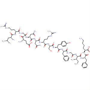 390763-61-8  L-Lysine,L-leucyl-L-arginyl-L-a-glutamylglycyl-L-asparaginyl-L-asparaginyl-L-arginyl-L-seryl-L-tyrosyl-L-phenylalanylglycyl-L-isoleucyl-L-phenylalanyl-
