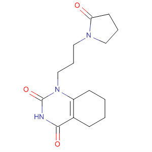 390765-47-6  2,4(1H,3H)-Quinazolinedione,5,6,7,8-tetrahydro-1-[3-(2-oxo-1-pyrrolidinyl)propyl]-