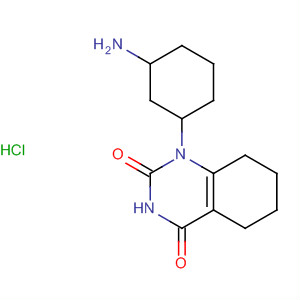 390765-52-3  2,4(1H,3H)-Quinazolinedione,1-(3-aminocyclohexyl)-5,6,7,8-tetrahydro-, monohydrochloride