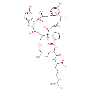390772-90-4  L-Arginine, L-tyrosyl-L-tyrosyl-L-a-glutamyl-L-lysyl-L-prolyl-L-cysteinyl-