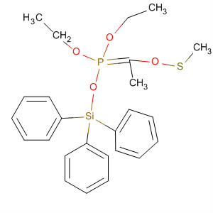 390775-15-2  Methylthio, [diethoxy[(triphenylsilyl)oxy]phosphoranylidene]ethoxy-