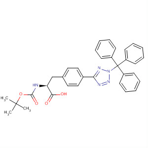 390816-09-8  L-Phenylalanine,N-[(1,1-dimethylethoxy)carbonyl]-4-[2-(triphenylmethyl)-2H-tetrazol-5-yl]-