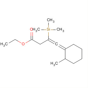 390816-80-5  3-Butenoic acid, 4-(2-methylcyclohexylidene)-3-(trimethylsilyl)-, ethylester