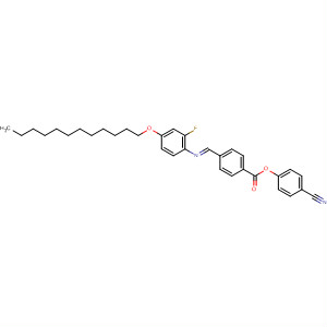 391201-37-9  Benzoic acid, 4-[(E)-[[4-(dodecyloxy)-2-fluorophenyl]imino]methyl]-,4-cyano-1,3-phenylene ester