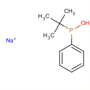 391205-77-9  Phosphinous acid, (1,1-dimethylethyl)phenyl-, sodium salt