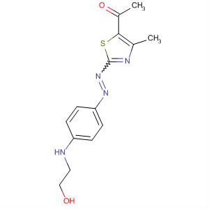 391232-04-5  Ethanone,1-[2-[[4-[(2-hydroxyethyl)amino]phenyl]azo]-4-methyl-5-thiazolyl]-