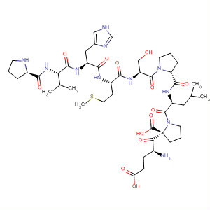391233-79-7  L-Proline,L-prolyl-L-valyl-L-histidyl-L-methionyl-L-seryl-L-prolyl-L-leucyl-L-a-glutamyl-