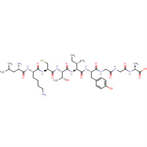 391234-26-7  L-Alanine,L-leucyl-L-lysyl-L-cysteinyl-L-threonyl-L-isoleucyl-L-tyrosylglycylglycyl-