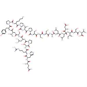 391234-34-7  L-Valine,L-glutaminyl-L-histidyl-L-arginyl-L-seryl-L-prolyl-L-leucyl-L-seryl-L-threonyl-L-tyrosyl-L-prolyl-L-lysyl-L-prolyl-L-valyl-L-prolyl-L-seryl-L-cysteinyl-L-cysteinyl-L-alanyl-L-leucyl-L-a-aspartyl-L-leucyl-L-isoleucyl-L-seryl-