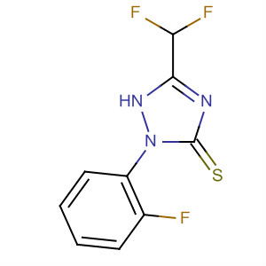 391239-47-7  3H-1,2,4-Triazole-3-thione,5-(difluoromethyl)-2-(2-fluorophenyl)-1,2-dihydro- 391239-47-7  3H-1,2,4-Triazole-3-thione,5-(difluoromethyl)-2-(2-fluorophenyl)-1,2-dihydro-