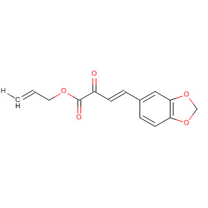 391243-96-2  3-Butenoic acid, 4-(1,3-benzodioxol-5-yl)-2-oxo-, 2-propenyl ester,(3E)-